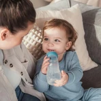 Biberón Mam Easy Active: biberón de 330 ml con tetina de silicona, con diseños variados para niños