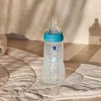 Biberón Mam Easy Active: biberón de 330 ml con tetina de silicona, con diseños variados para niños