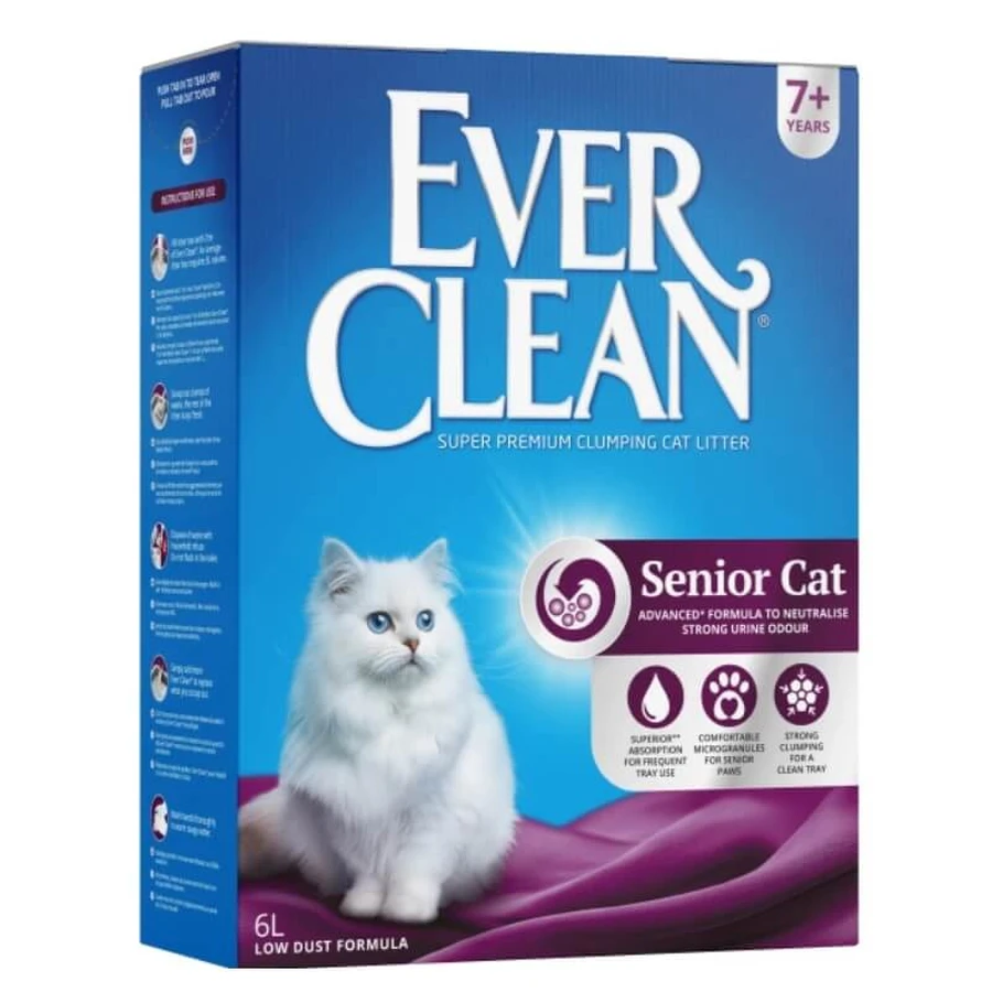 Wonderfood Ever Clean Senior Cat – Katzenstreu, 6 l