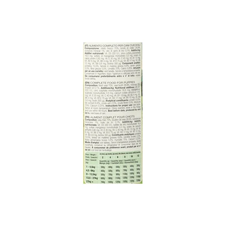 Stuzzy Puppy monoproteină din carne proaspătă de vițel – hrană completă pentru pui, 400 g