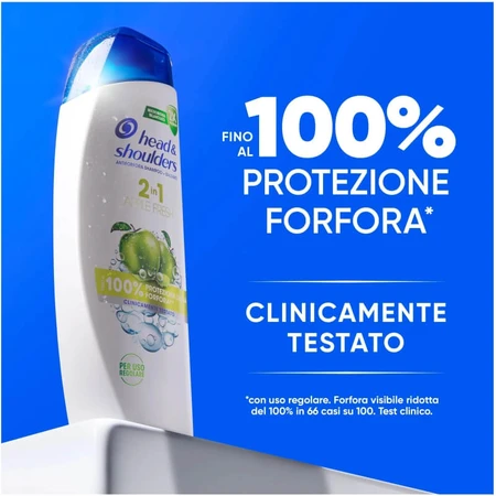 Head &amp; Shoulders 2-in-1 Apple Fresh - Anti-Dandruff Shampoo + Conditioner 250 ml