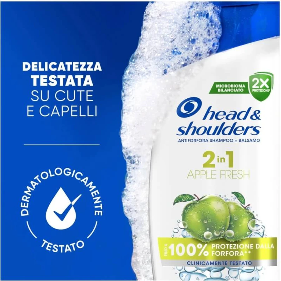 Head &amp; Shoulders 2-in-1 Apple Fresh - Anti-Dandruff Shampoo + Conditioner 250 ml