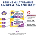 Equilibra Multivitamine & Mineralstoffe 50+ – Vitamin- und Mineralstoffpräparat, 30 Tabletten