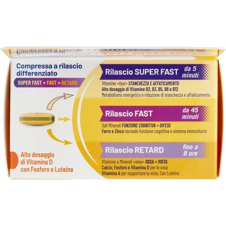 Equilibra Multivitamine & Mineralstoffe 50+ – Vitamin- und Mineralstoffpräparat, 30 Tabletten