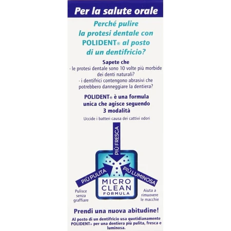Polident Intensa Freshness – 36 Reinigungstabletten für Zahnersatz
