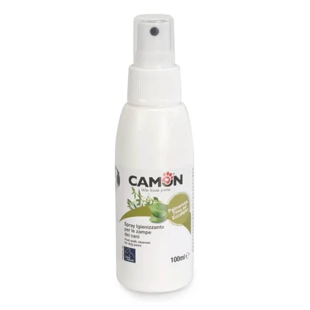 Camon Desinfektionsspray – Natürliche Lösung für die Pfotenhygiene von Hunden, 100 ml