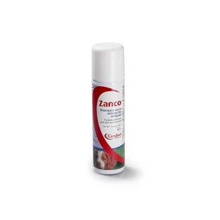 Candioli Zanco - Shampooing sec antiparasitaire pour chiens contre les puces et les tiques, 150 ml