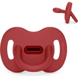 Suavinex Color Essence - Silicone Pacifier for 6–18 Months - Red