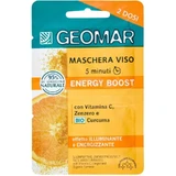 Geomar Energy Boost – Aufhellende und belebende Gesichtsmaske, 2 Portionen