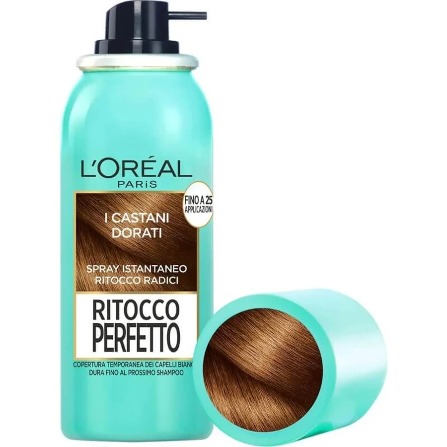 L'Oréal Paris Perfect Touch do włosów w odcieniu złotego brązu – spray o natychmiastowym działaniu do włosów w odcieniu złotego brązu, 75 ml: ceny i cechy