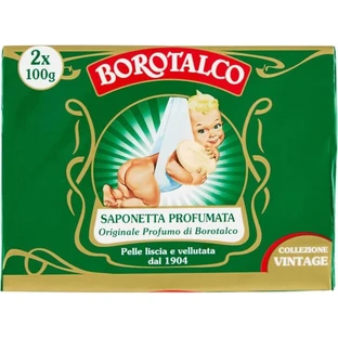 Borotalco Original - 2 bars of soap, 100 g each
