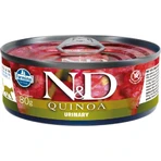 Farmina N&amp;d Quinoa Urinary Duck - Alimento completo para gatos adultos con problemas urinarios, 80 g