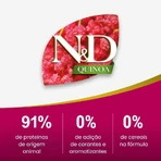 Farmina N&amp;d Quinoa Urinary Duck - Alimento completo para gatos adultos con problemas urinarios, 80 g