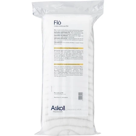 Askoll Flo - Veelzijdige witte synthetische filterwol, 500 g