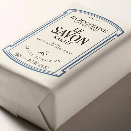 L'Occitane Le Savon Karité - Bar Soap, 250 g