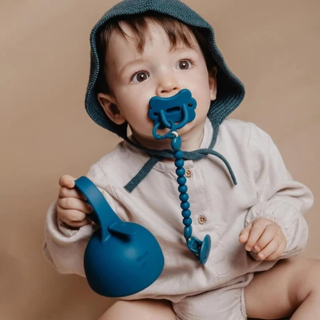 Suavinex Color Essence - Silicone Pacifier for 6–18 Months - Ocean Blue