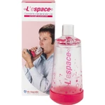 Cámara de inhalación antiestática Envicon Medical con espaciador, válvula y mascarilla, para niños de 0 a 2 años (caja abollada)