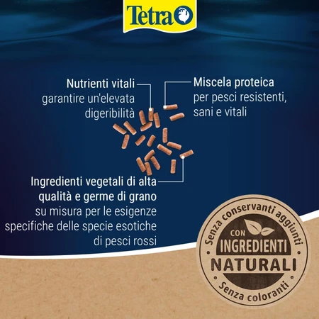 Tetra Goldfish Gold Japan - Complete Food for Japanese Goldfish, 250 ml