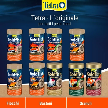 Tetra Goldfish Gold Japan - Complete Food for Japanese Goldfish, 250 ml