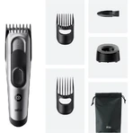 Serie 7 hc7590 - Cortapelo para hombre con cuchilla afilada - Negro/Plata