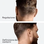 Serie 7 hc7590 - Cortapelo para hombre con cuchilla afilada - Negro/Plata
