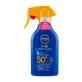 Nivea Sunscreen SPF 50+ Sun Kids Protech &amp; Care 5-in-1 Sun Spray for Kids, 250 ml