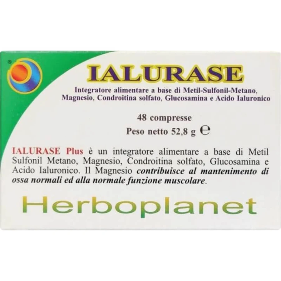 Ialurase plus 48 de comprimate – supliment alimentar pentru sănătatea articulațiilor