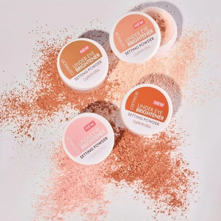 Poudre fixante éclaircissante pour le contour des yeux Catrice - Poudre pour le contour des yeux n° 010 Light Rose