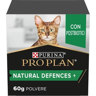 Purina Pro Plan Supplements Natural Defenses with Postbiotics for Adult Cats, 60 g