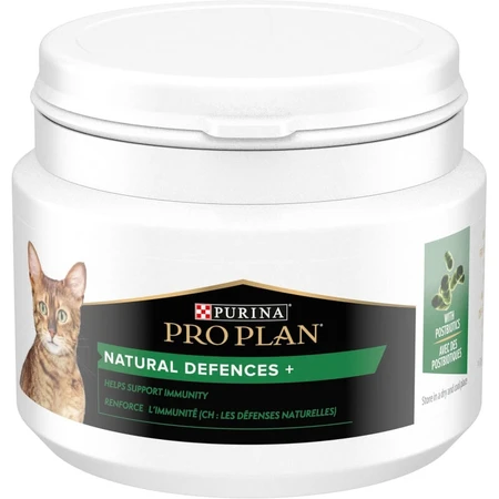 Purina Pro Plan Supplements Natural Defenses with Postbiotics for Adult Cats, 60 g