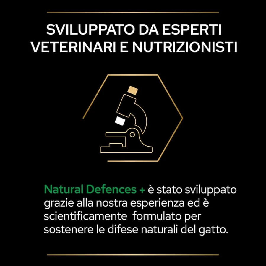 Purina Pro Plan Supplements Natural Defenses with Postbiotics for Adult Cats, 60 g