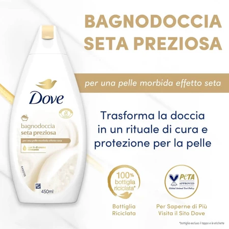 Dove Precious Silk - Shower Gel 450 ml