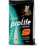 Prolife Lifestyle Kitten with Chicken and Rice - Complete Cat Food, 1.5 kg