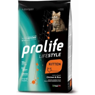 Prolife Lifestyle Kitten met kip en rijst - Compleet kattenvoer, 1,5 kg