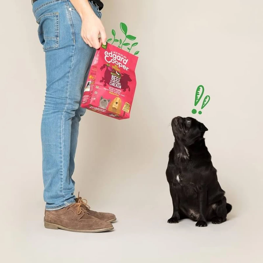 Edgard & Cooper Adult Fresh Beef and Chicken — Complete Food for Adult Dogs, 700 g