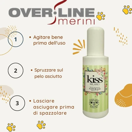 Merini Maurizio Kiss - Gentle Natural Deodorant for Pets, 200 ml