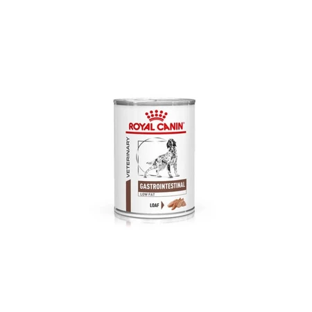 Royal Canin Gastrointestinal Low Fat - Natvoer voor honden ter ondersteuning van de spijsvertering en met een vetarm dieet, 410 g