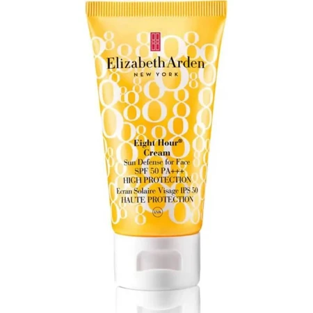 Crème solaire pour le visage Elizabeth Arden SPF 50, Eight Hour High Protection, 50 ml