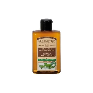 Shampoing aux plantes « Betulla » et à la menthe poivrée - Shampoing purifiant pour cheveux mixtes et gras, 300 ml
