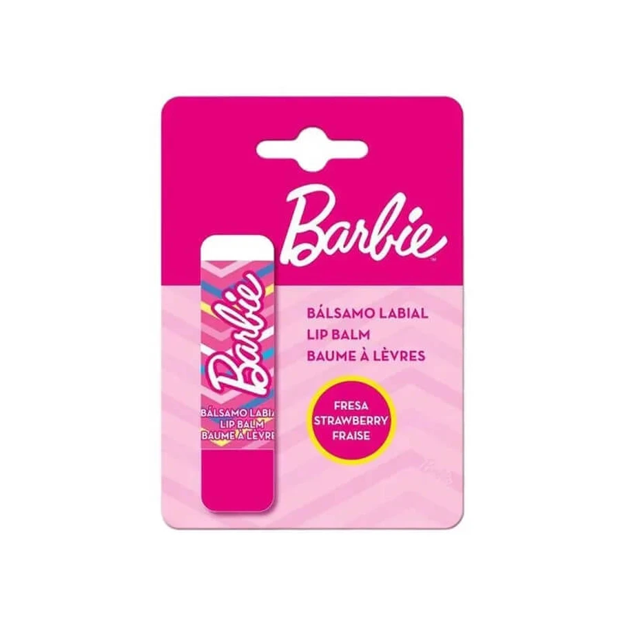 Barbie-lippenbalsem voor kinderen - aardbeiensmaak