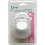 Kiokids Pacifier Holder with Clip 0m+ - Gray