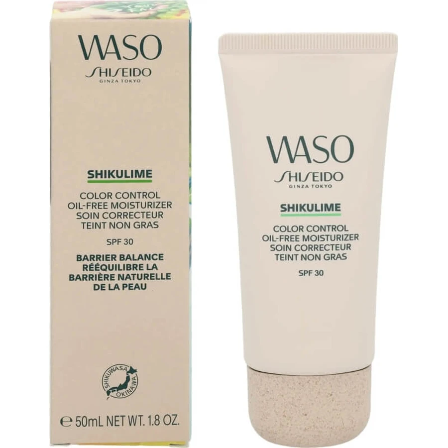 Shiseido Waso Shikulime Color Control Oil-Free Moisturizer SPF 30 - Tinted Moisturizer 50 ml