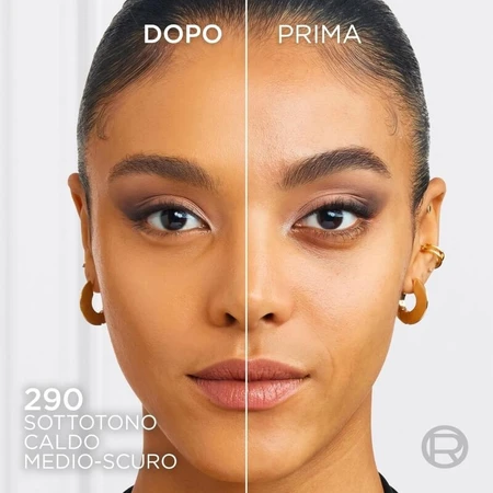 L'Oréal Paris Infaillible Skin Ink - Base de maquillaje y corrector n.º 290, tono medio cálido