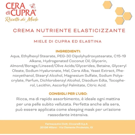 Cupra Wax Nourishing and Firming Face Cream 50 ml