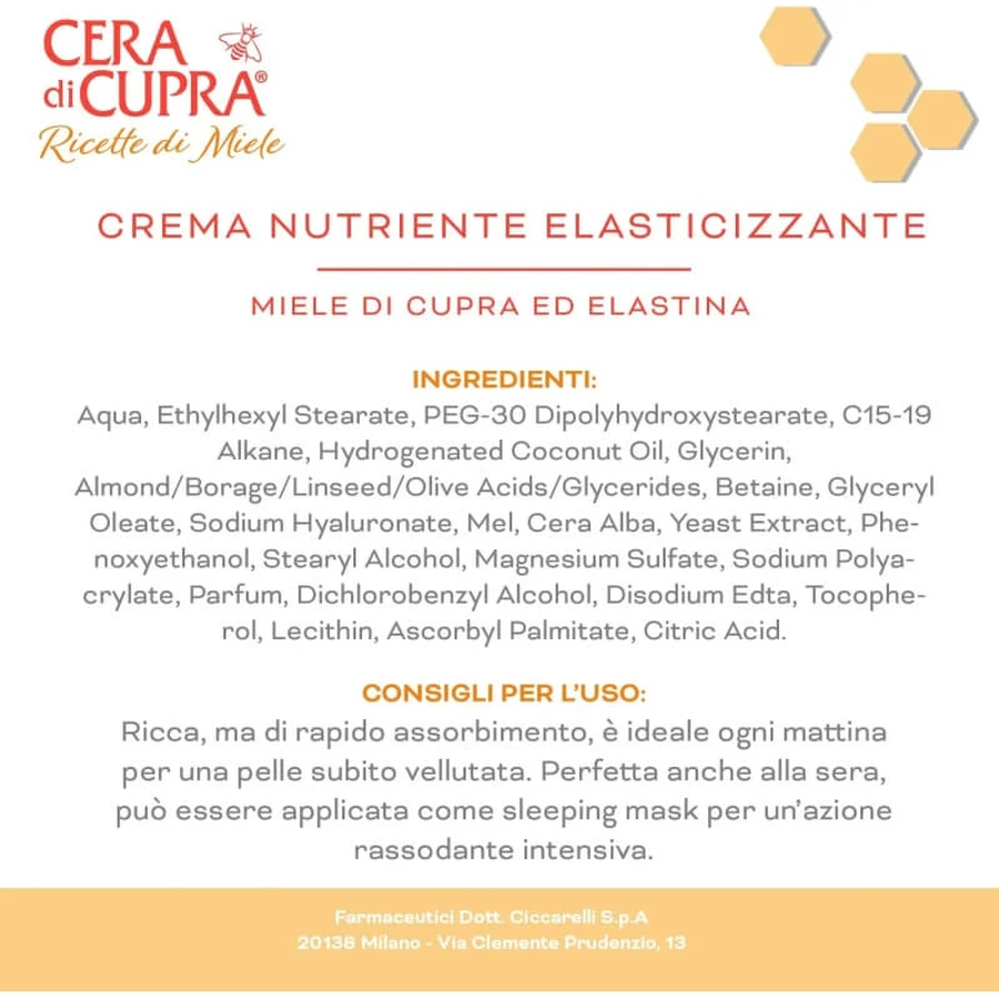 Cupra Wax Nourishing and Firming Face Cream 50 ml