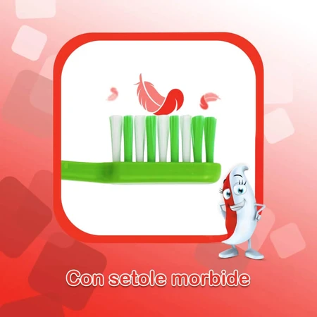 Aquafresh-tandenborstel voor peuters: Friends Flex System — diverse figuren