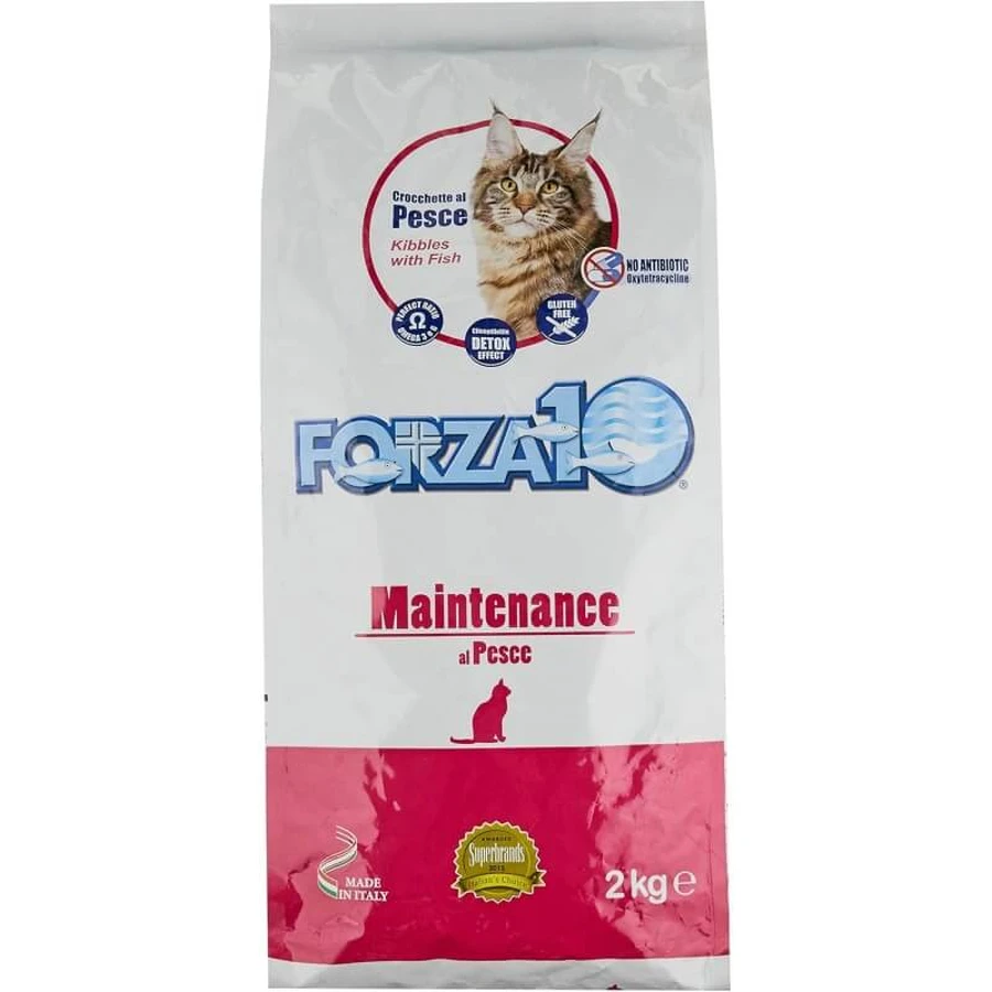 Forza10 Forza 10 Maintenance Pește – hrană completă pentru pisici adulte, 2 kg