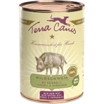 Terra Canis Classic Wild Boar - Aliment complet humide pour chiens adultes de poids normal, 400 g