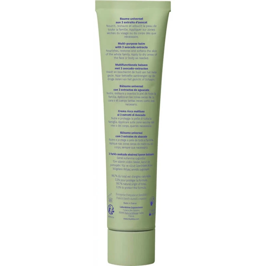 Mustela Organic Universal Balm - Rich Multipurpose Cream 75ml