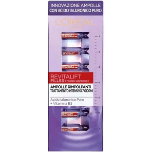 L'Oréal Paris Revitalift Filler + Hyaluronsäure – Ampullen für prallere Haut